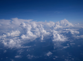 Fototapeta na wymiar View of cloudscape