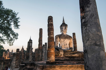 ASIA THAILAND SUKHOTHAI WAT MAHATHAT TEMPLE