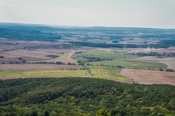 Ausblick in Thr&uuml;ringen Gro&szlig;er Gleichberg