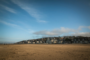 Sea, sand and clouds