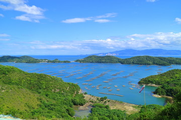 Katakami bay in Japan