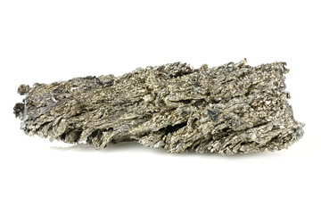 99.9% fine samarium isolated on white background