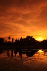 Obraz premium ASIA THAILAND SUKHOTHAI TEMPLE STUPA