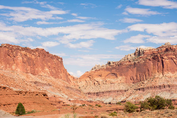 landscape on the Goblin state park in the united states of america