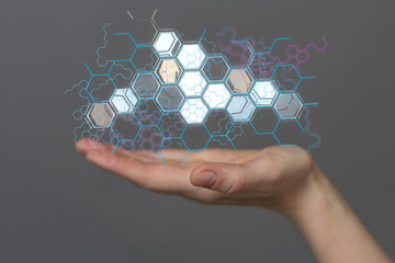 Cloud computing concept - connect to cloud