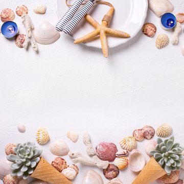 Vacatiom summer sea ocean layout