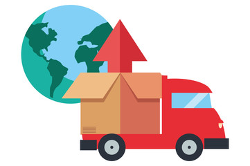 fast delivery related icon vectorillustrate