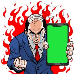 スマホビジネスマン