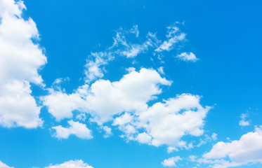 Obraz na płótnie Canvas Blue sky - natural background