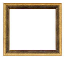 Vintage golden frame