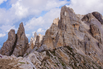 rocks and blue sky