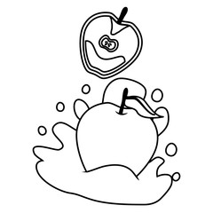 tropical fruits design