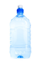 Naklejka premium Mineral water bottles isolated on white background