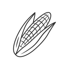 Corn linear icon