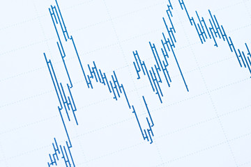Detail graphics stock exchange