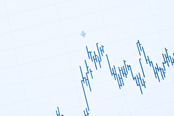 Detail graphics stock exchange