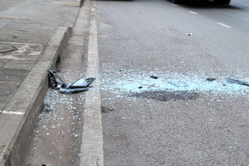 Auto glass and accident
