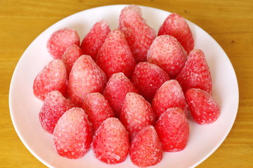 冷凍イチゴ