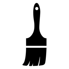 Paint brush icon symbol vector. symbol for web site Computer and mobile vector.