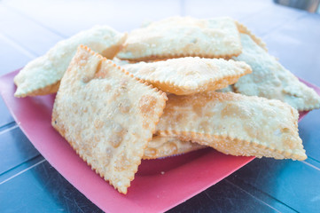 portion of Brazilian pastries 