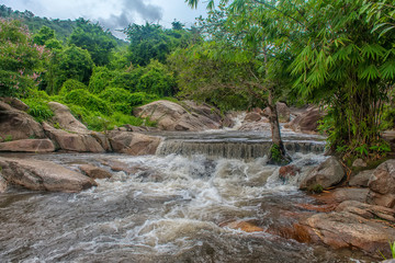 Kao Chun Waterfall in Suan Phung,