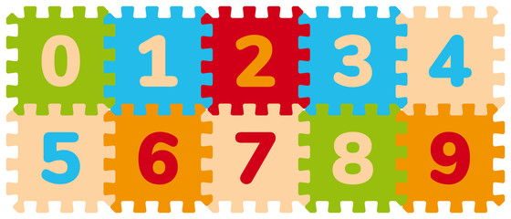 Foam Baby Kids Play Mat Number Puzzle