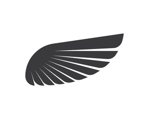 wing logo symbol icon vector illustration