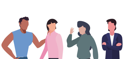 people team work icon vector ilustration