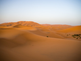 Fototapeta premium Sahara Desert, Erg Chebi dunes. Merzouga, Morocco