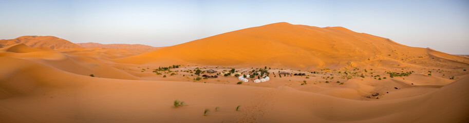 Berber camp in the Sahara desert, Morocco