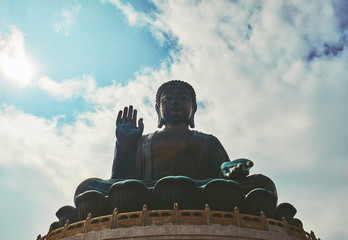 Fototapeta premium The Big Buddha in Hong Kong