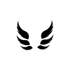 Wing Logo Template vector icon design