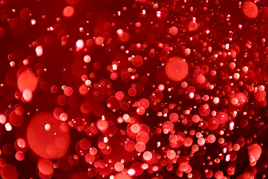 Ruby red bokeh background, red, background, love, bokeh