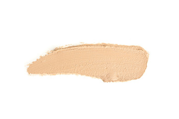 Concealer isolated on white background. Makeup products