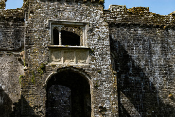 Fototapeta premium ruins of old castle