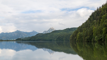 Lake, Forest and Mountains