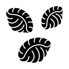 Shells pasta glyph icon