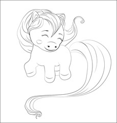 little pony coloring