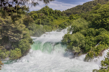Krka Nationalpark in Kroatien Skradin Wasserf&auml;lle