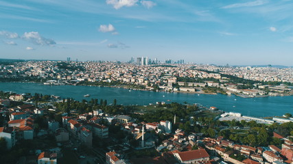 aerial view of istanbul
