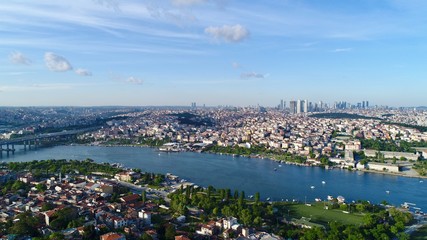 Fototapeta premium aerial view of istanbul