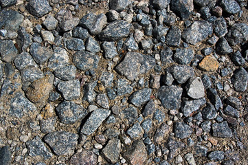 stones on the road, stone background