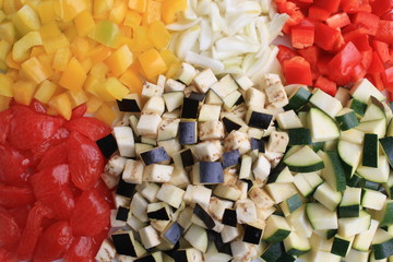 Hintergrund Gemüsesorten