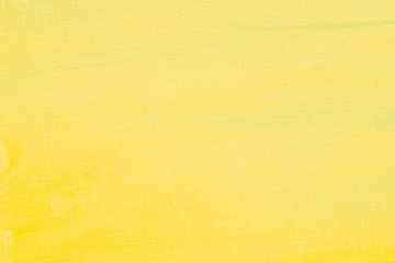yellow background texture painted on artistic canvas
