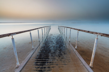 Fototapeta premium Beautiful view of the Dead Sea .