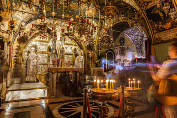 View of church of the Holy Sepulchre