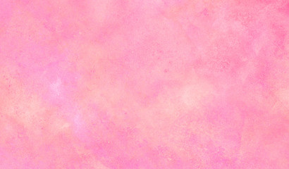Soft smeared aquarelle painted magenta watercolor canvas for splash design, invitation background, vintage template. Pink color light ink effect shades gradient on textured paper