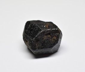 Melanite Garnet raw gemstone crystal