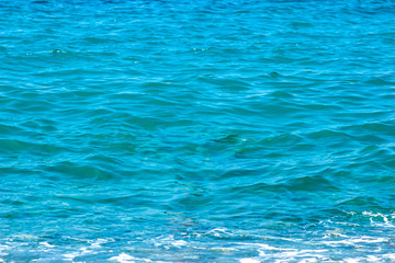 Sea water background with waves.