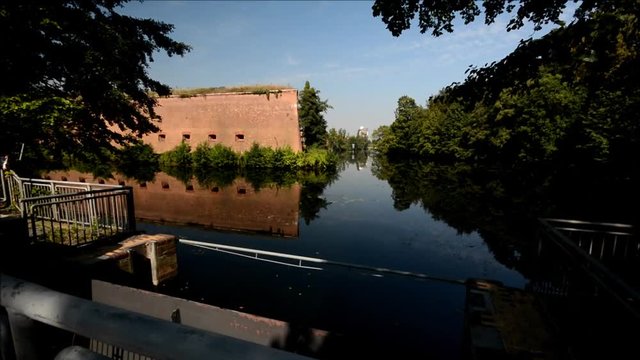 Citadel Spandau in Berlin on September 16, 2016, Germany. One of the most famous and best preserved fortresses in Europe and was built between 1559 and 1594 on the site of a medieval castle.